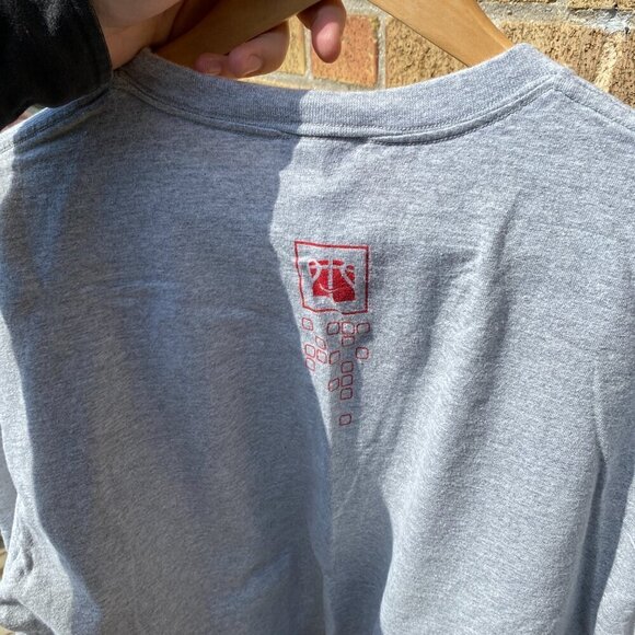 Vintage 1999 Nike Basketball T Shirt Gray Large - Picture 9 of 9